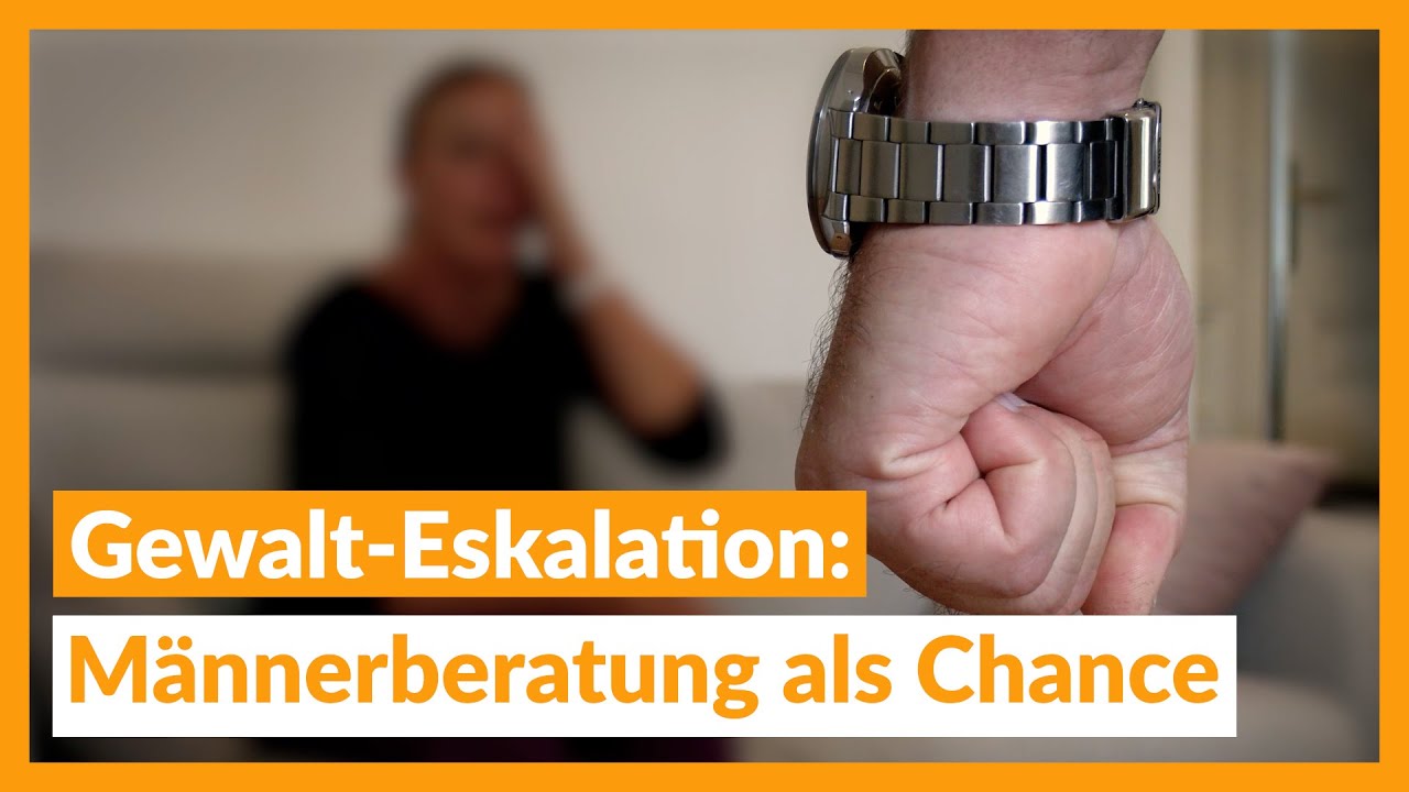 Gewalt-Eskalation: M&auml;nnerberatung als Chance