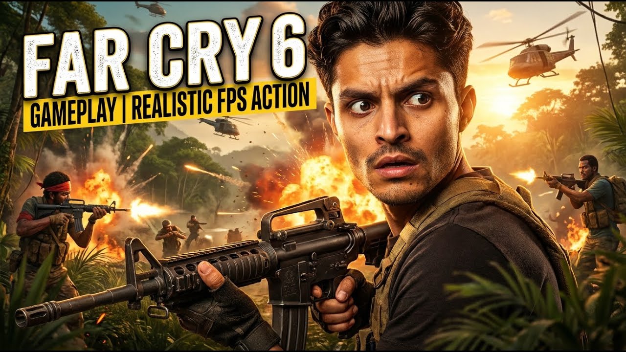 Far Cry 6 Gameplay | Open World Destruction