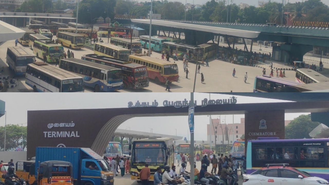 New Ukkadam Bus Stand Terminal-1 Open Now For Public Use #coimbatore 