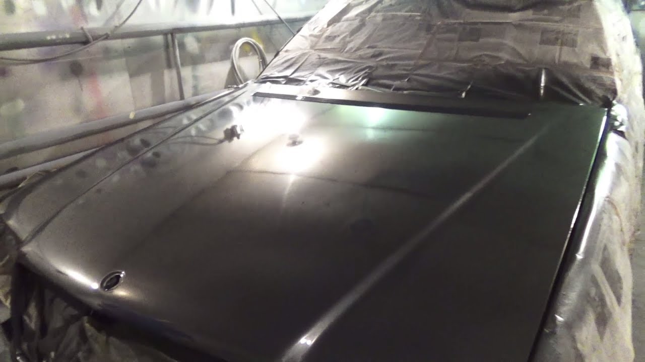 Полная покраска MERCEDES W140. Вложили все силы и нервы.