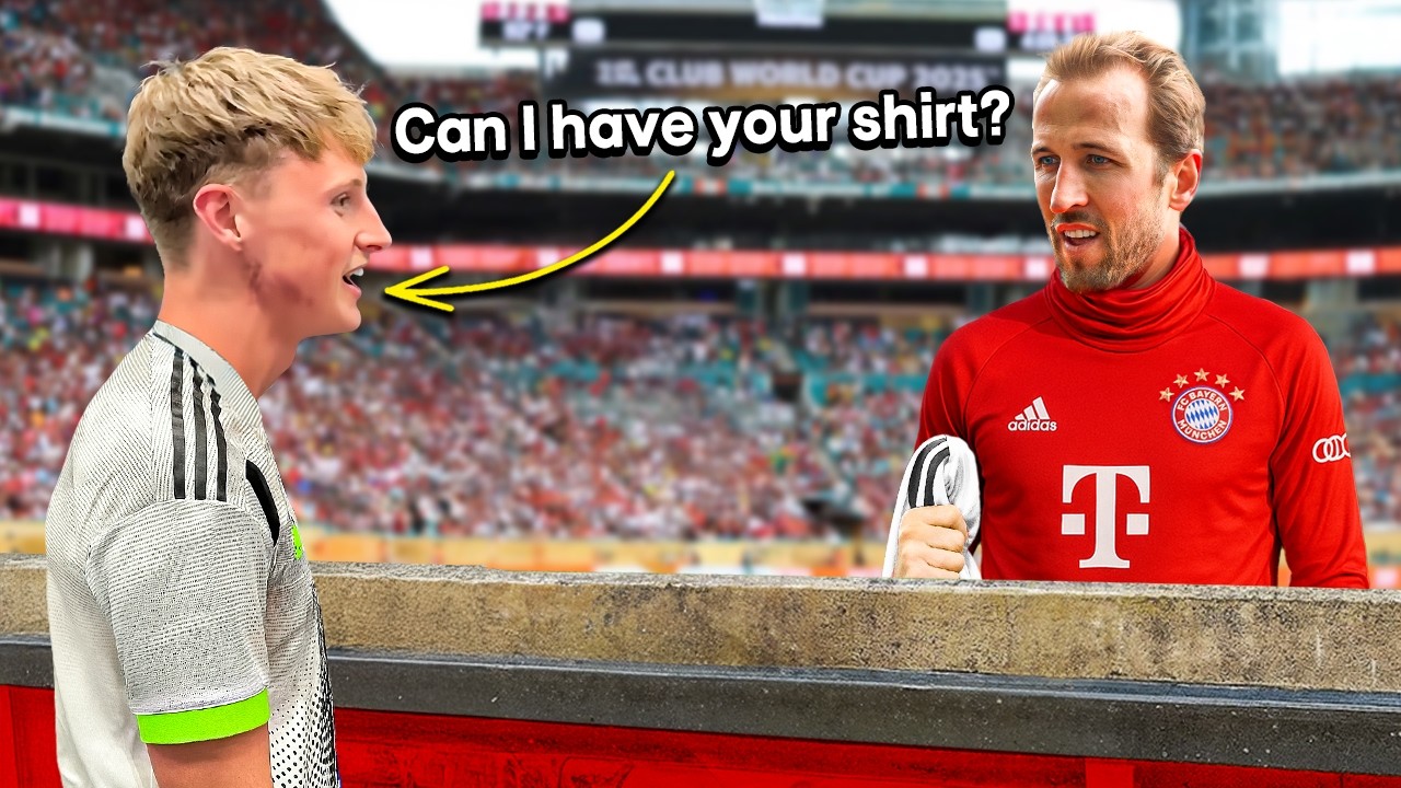 I Asked Pro Footballers For MATCH WORN Shirts
