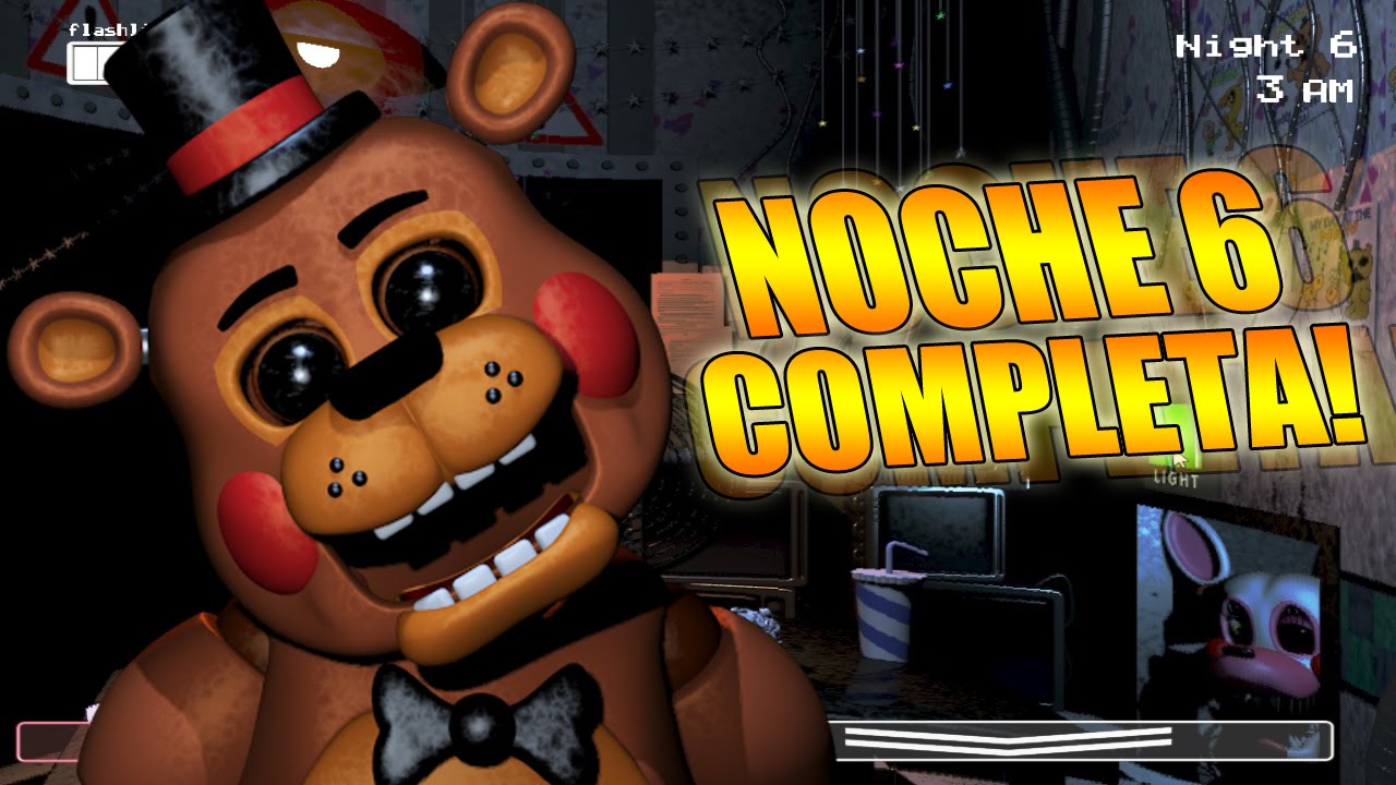 &Eacute;PICA NOCHE 6 - Five Nights At Freddy's 2 | Fernanfloo