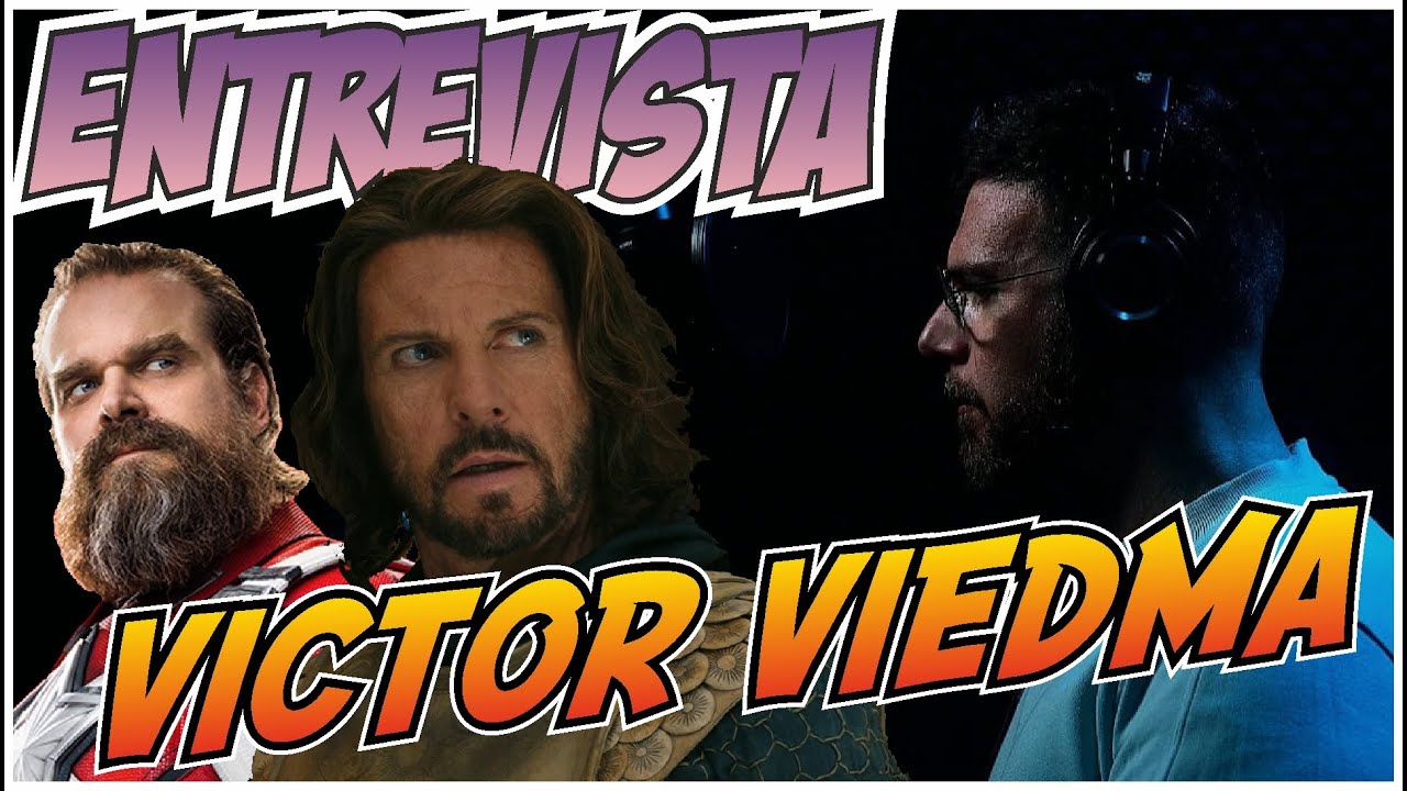 ENTREVISTA A VÍCTOR VIEDMA - el actor de doblaje de RED GUARDIAN y ELENDIL (y muchos más!)