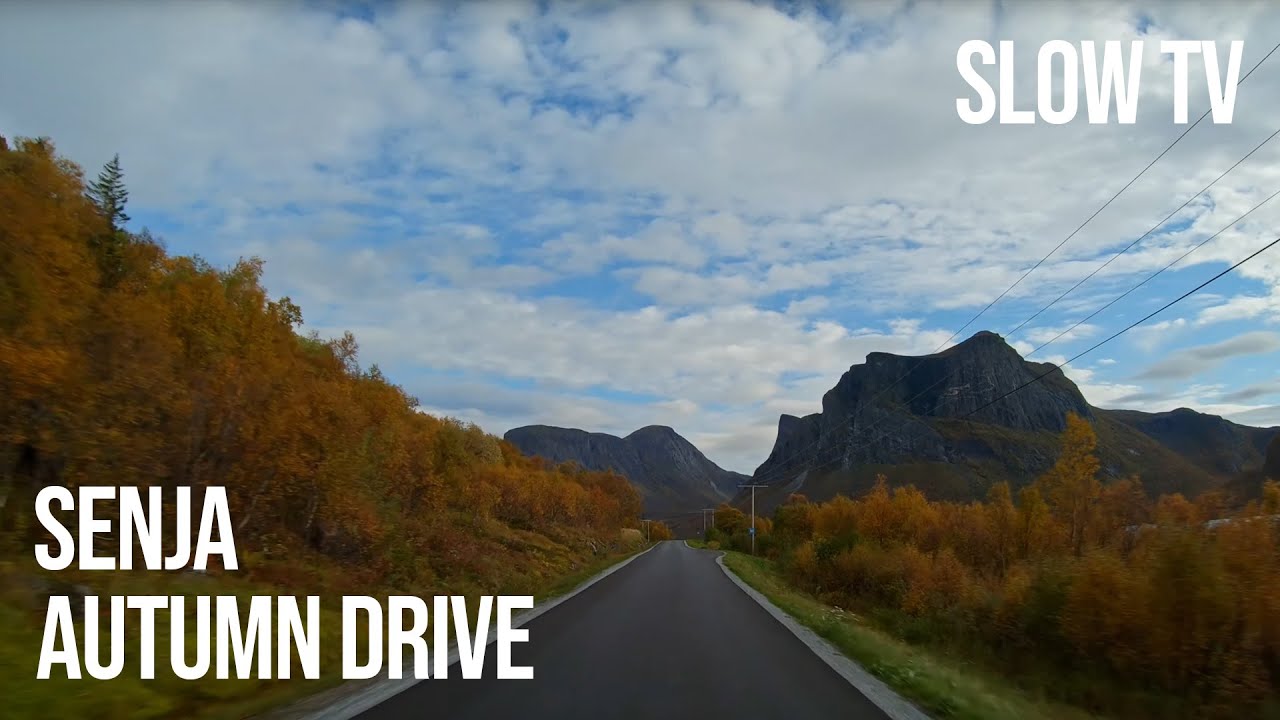 [4K60] Senja - Relaxing Drives Through Norway (SlowTV)