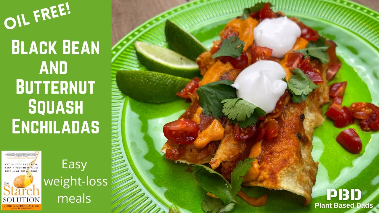Oil-Free Vegan Enchiladas| Enchiladas Recipe Video | How to Make Enchiladas |Easy weight loss meals