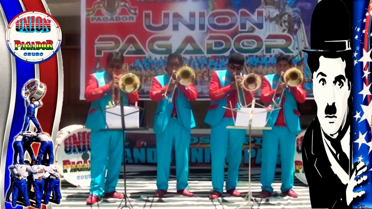 BANDA INTERNACIONAL UNION PAGADOR (los papis) Y LA TEMIBLE PERCUSION selección de morenadas