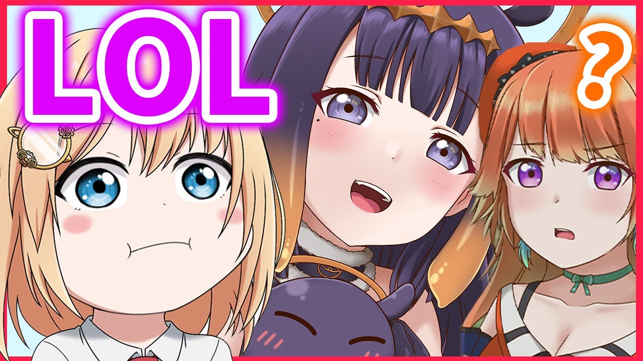 Ina laughs at Amelia's Cheesy Pun【Ame / Kiara / Ina / HololiveEN】