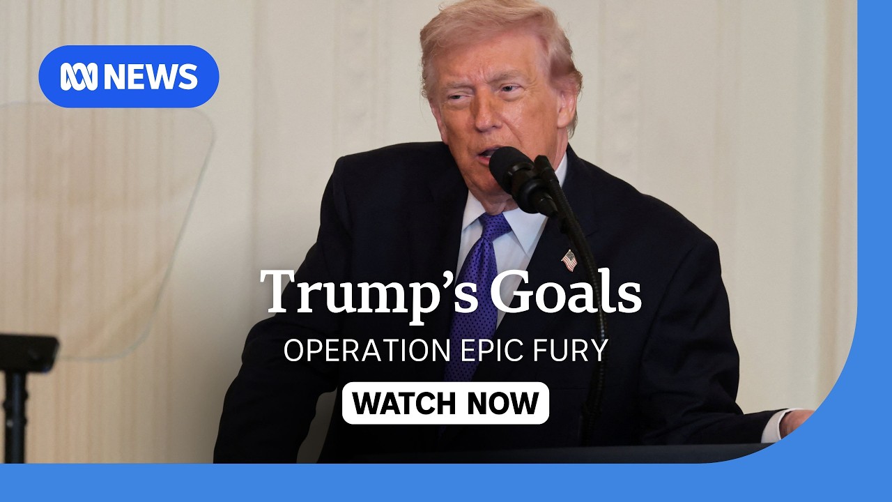 Donald Trump outlines four goals of Operation Epic Fury | ABC NEWS