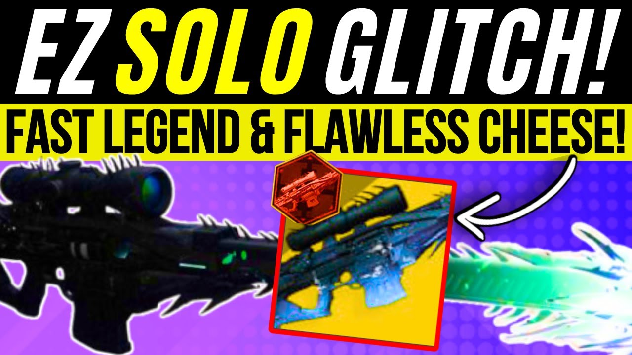 New SOLO Legend Whisper GLITCH! Easy FLAWLESS & Boss SKIP, New TWID & RAID! Destiny 2 Into the Light