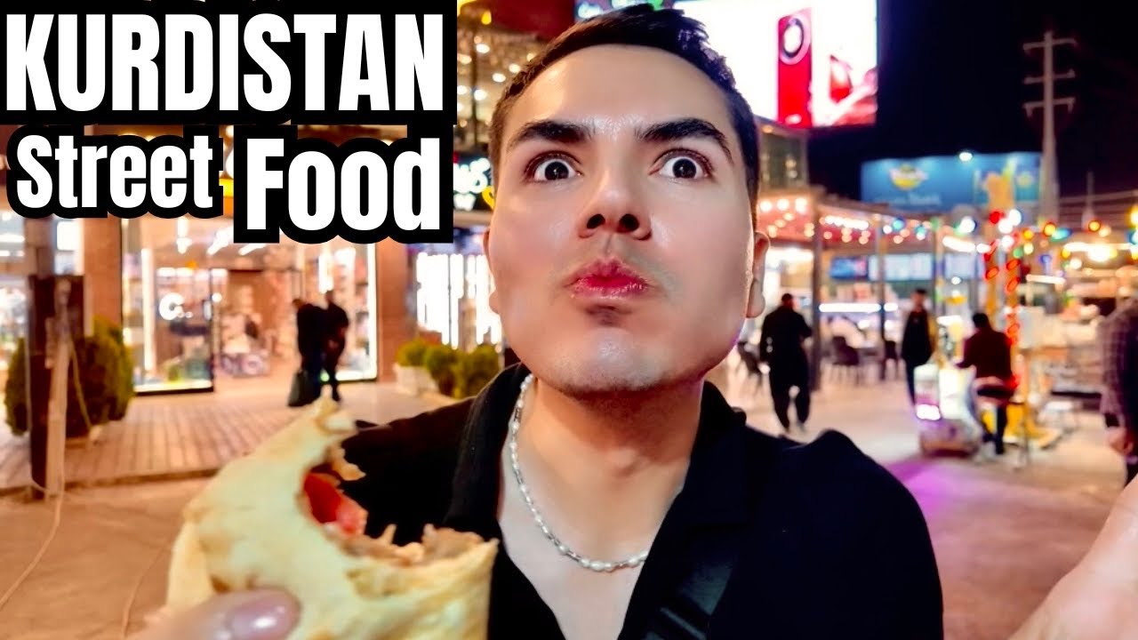 I tried Street Food in Kurdistan — Sulaymaniyah 🤤 