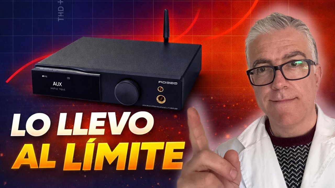“SMSL AO300 | Potencia limpia real: ¿hasta dónde es Hi-Fi?”