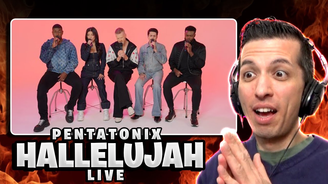 Pentatonix - Hallelujah (Live) | FIRST TIME REACTION