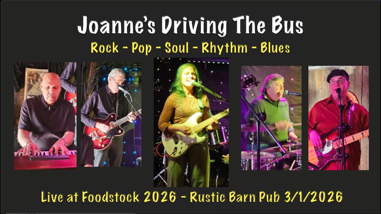 Joanne&rsquo;s Driving the Bus Live at Rustic Barn Pub - Foodstock 2026  &nbsp;@JoannesDrivingtheBus&nbsp;#livemusic