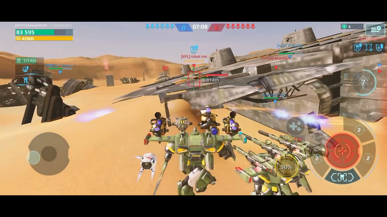 Gameplay war robots 