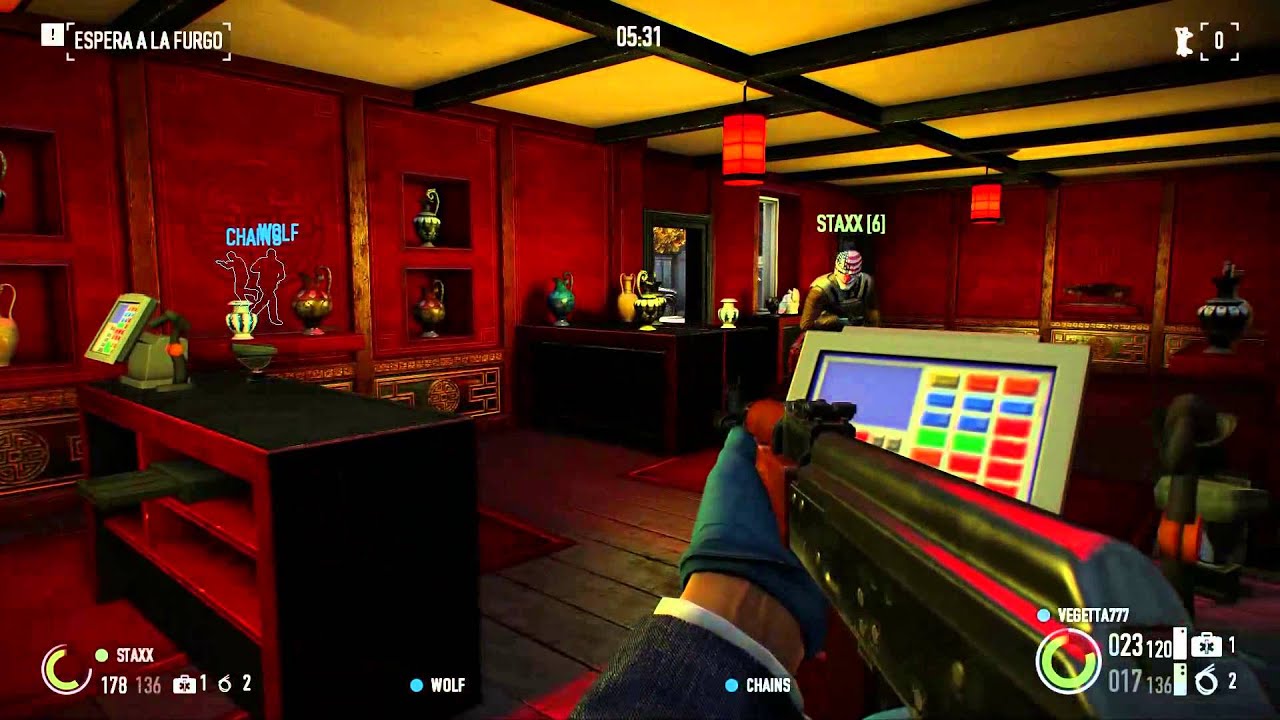 PAY DAY 2: DOS HOMBRES CUATRO TIENDAS | STAXX Y VEGETTA
