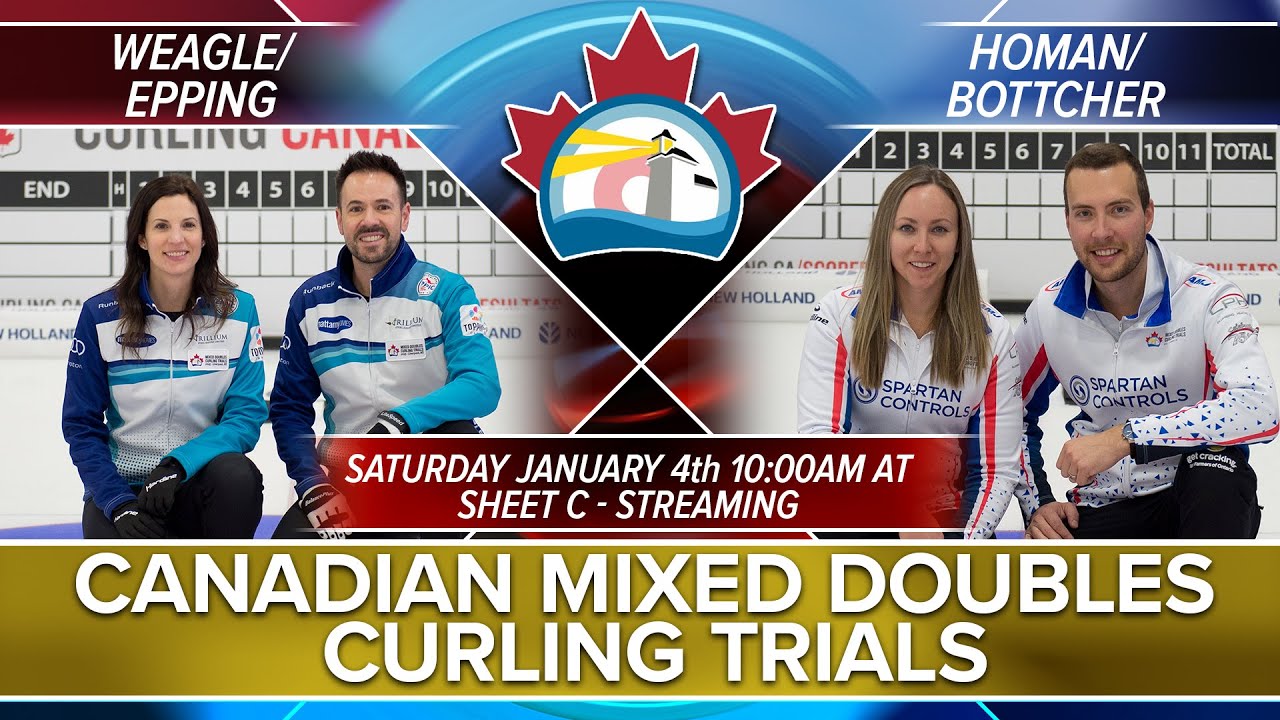 2025 Mixed Doubles Curling Trials - WEA/EPP vs HOM/BOT Semifinal