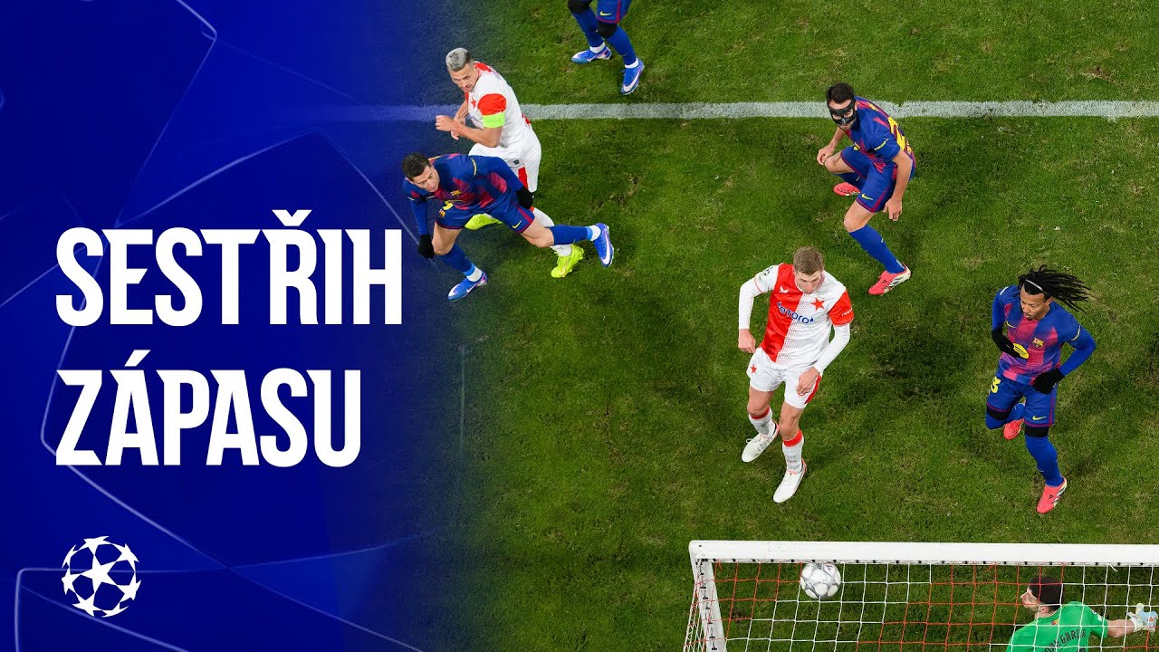 #UCL HIGHLIGHTS | Slavia - Barcelona 2:4 | 7. kolo ligové fáze #UCL