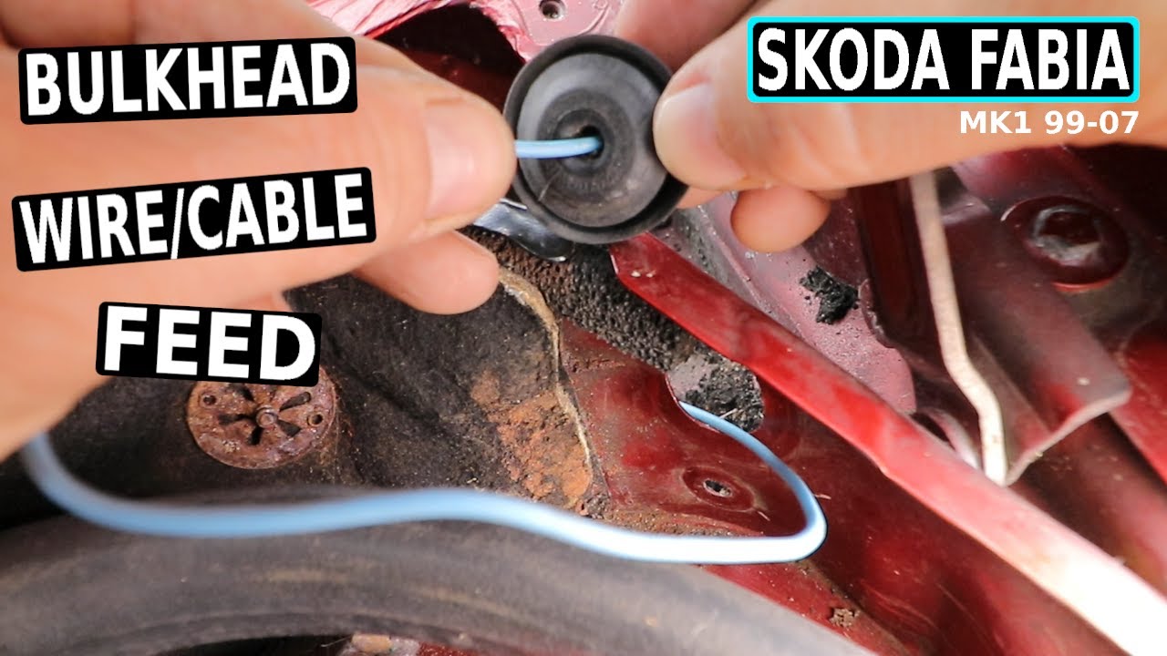 SKODA FABIA Bulkhead Wiring/Cable Feed (Mk1 99-07)