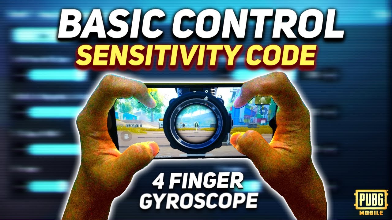 NEW! BASIC CONTROL & SENSITIVITY CODE 2.2🔥 PUBG MOBILE | BGMI