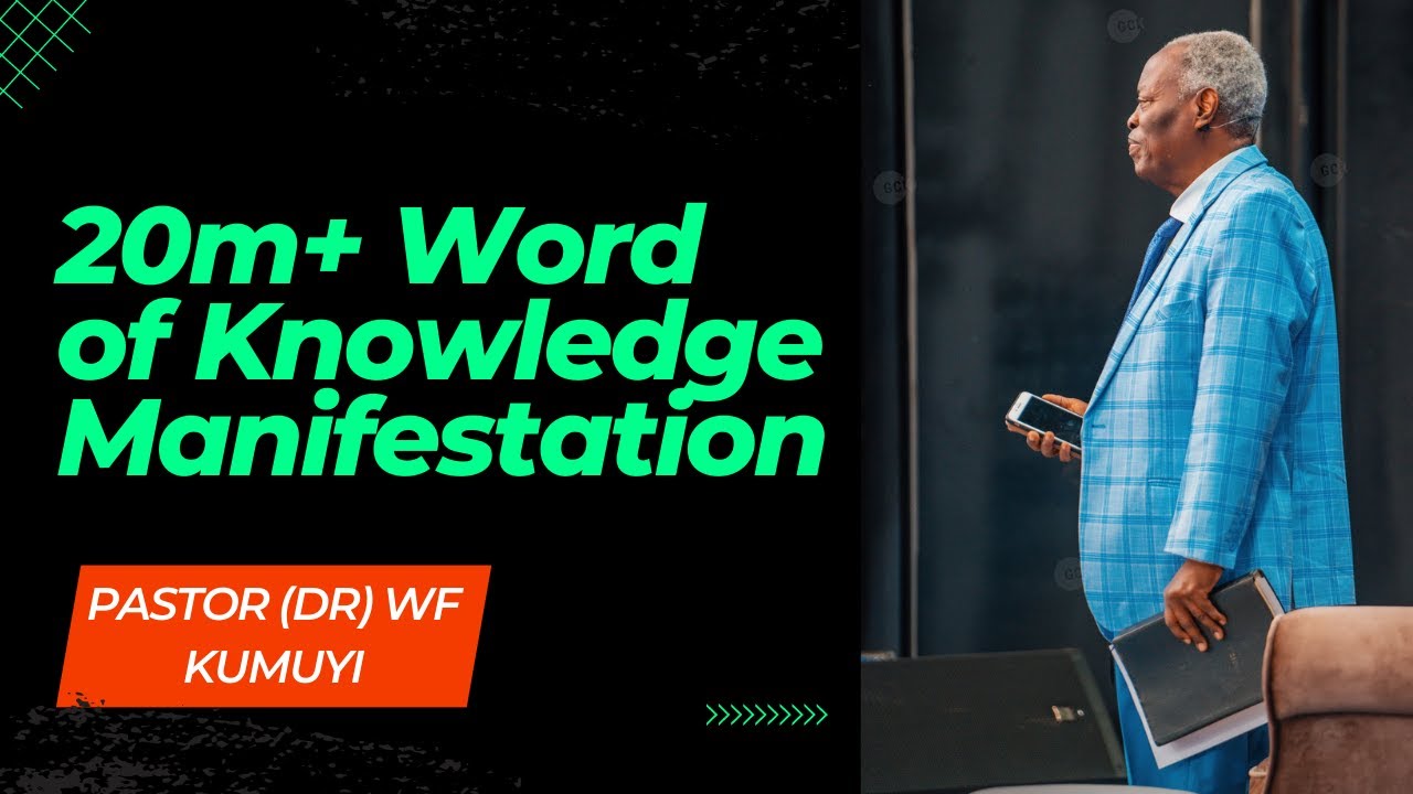 SPECTACULAR!!! Pastor Kumuyi Manifests the Gift of Knowledge
