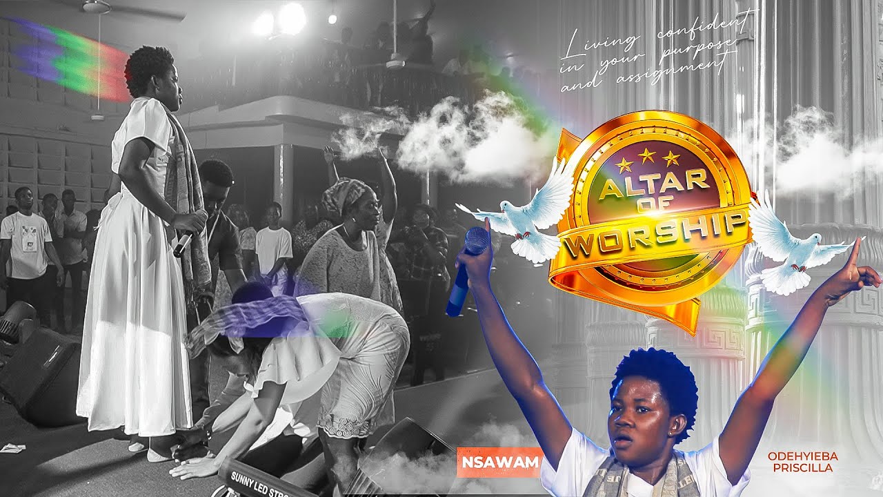 WOW!! What an Atmosphere🔥 | Odehyieba Priscilla | Altar of Worship '24 | Nsawam