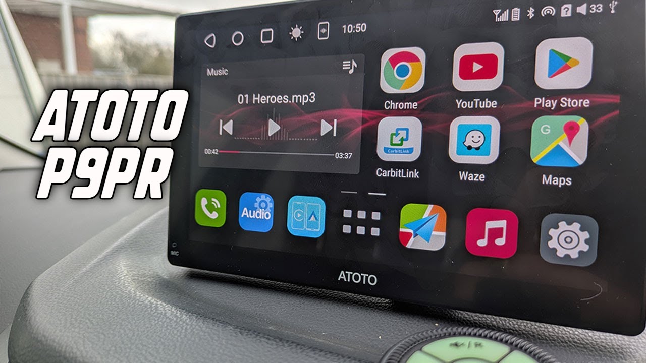 ATOTO P9PR Auto Car Stereo CarPlay & Android Auto