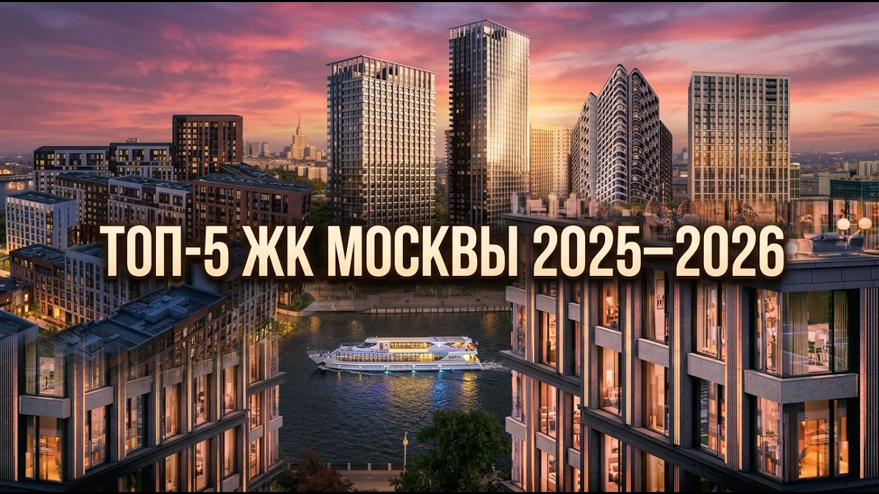 ТОП-5 ЖК МОСКВЫ: ГДЕ КУПИТЬ КВАРТИРУ СЕГОДНЯ