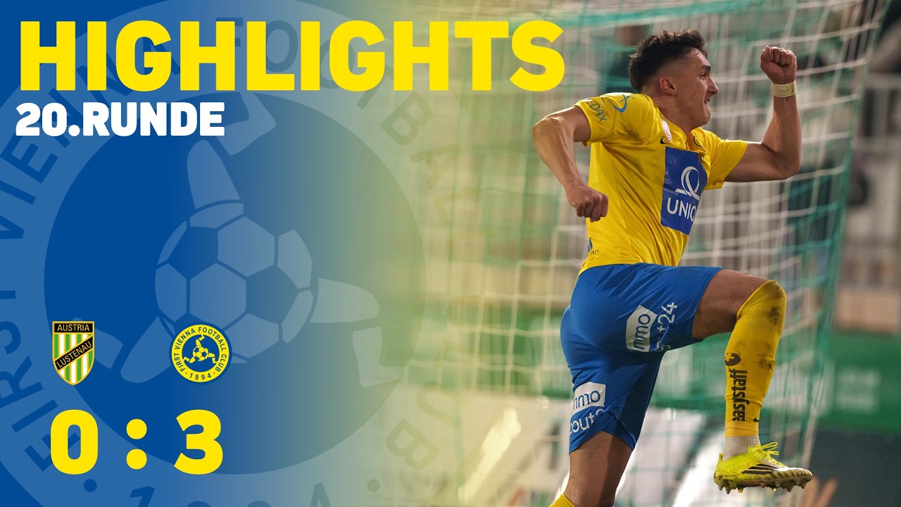 ADMIRAL 2. Liga I 20. Runde I Highlights | SC Austria Lustenau vs. First Vienna FC 1894