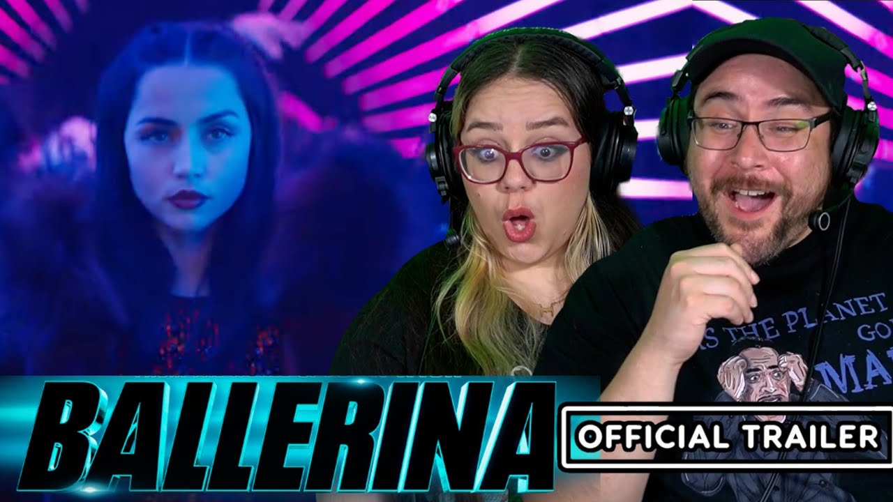 Ballerina Official Trailer REACTION | John Wick | Ana de Armas