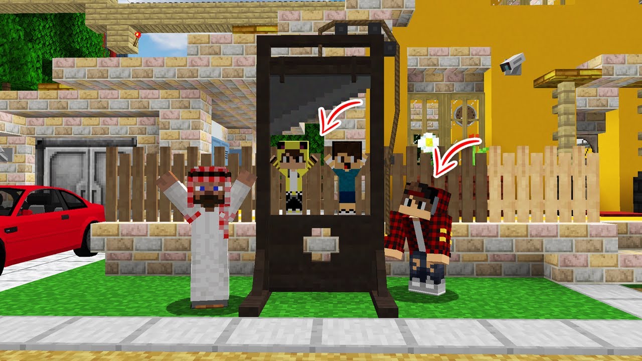 ماين كرافت لكن انقذت كعبول وعبوسي 😨 افلام ماين كرافت