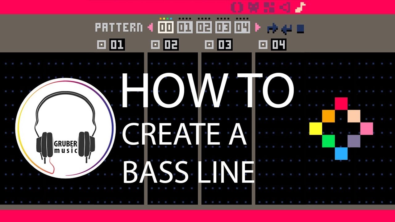 Creating a Bass Line with One Note - Pico-8 Music Tutorial #2