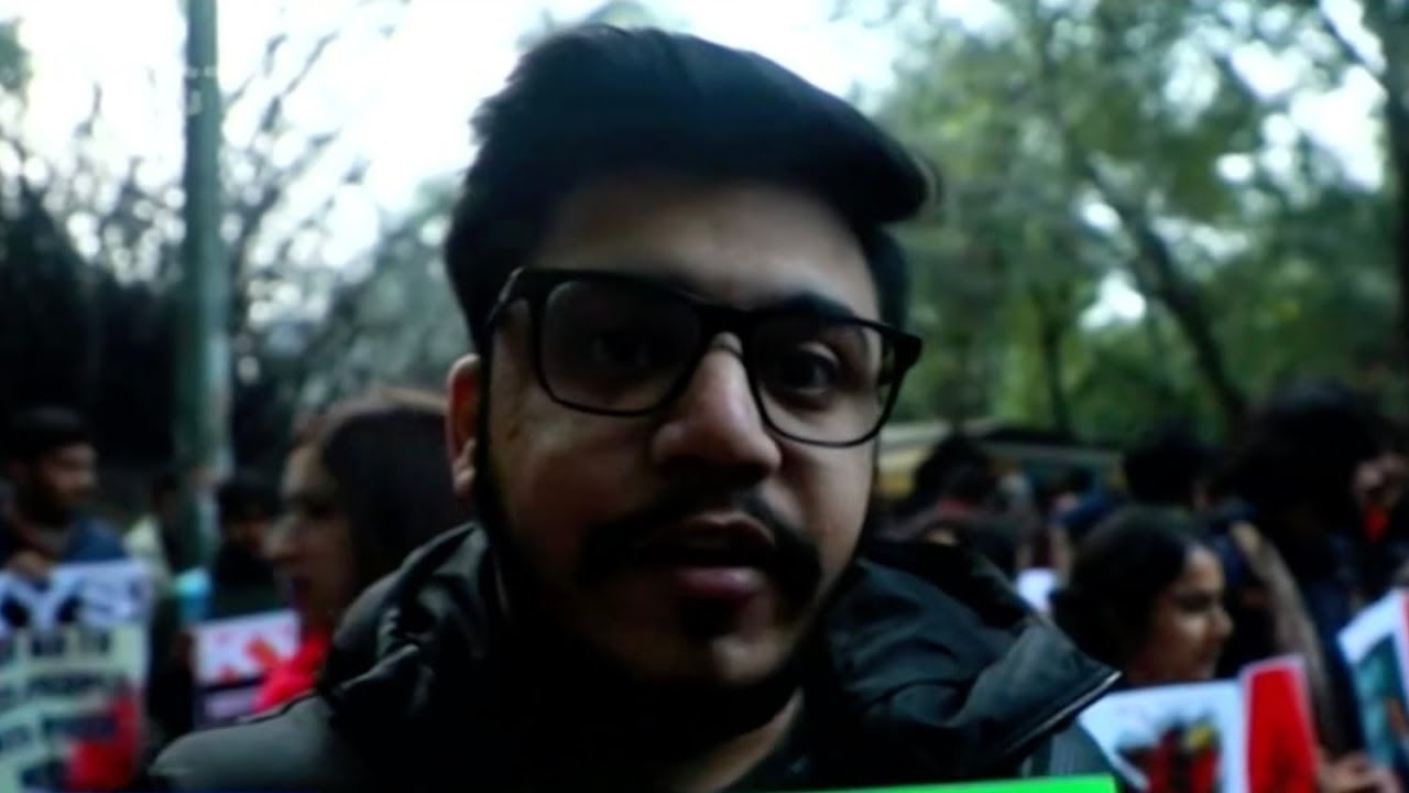 Indian students gather against citizen amendment act after Modi's rally
