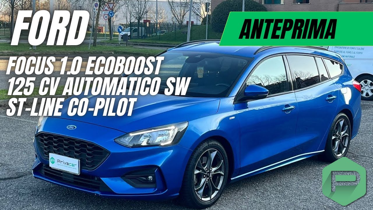 FORD Focus 1.0 EcoBoost 125 CV automatico SW ST-Line Co-Pilot