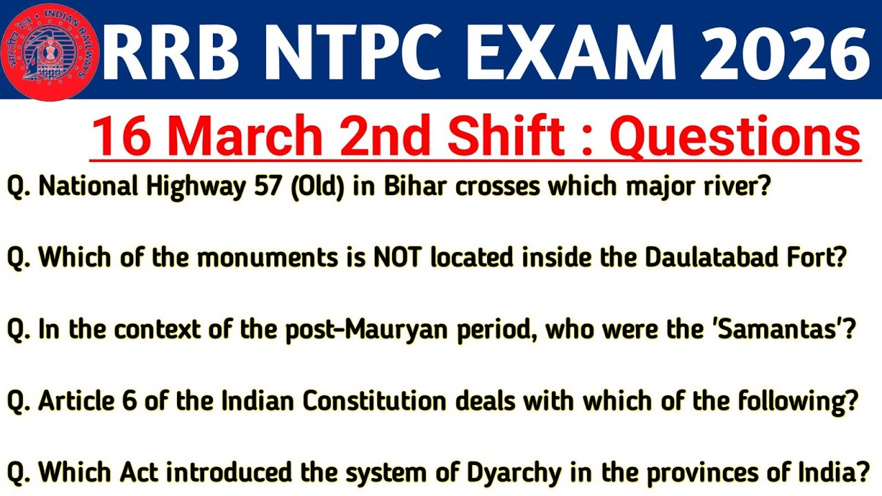 rrb ntpc 16 march 2nd shift paper today | ntpc analysis today | rrb ntpc analysis 2026