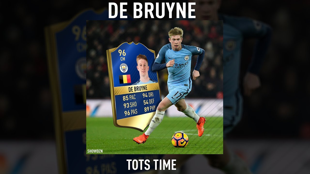 KEVIN DE BRUYNE TOTS PREDICTION - FIFA 17 Ultimate Team - Photoshop Speedart