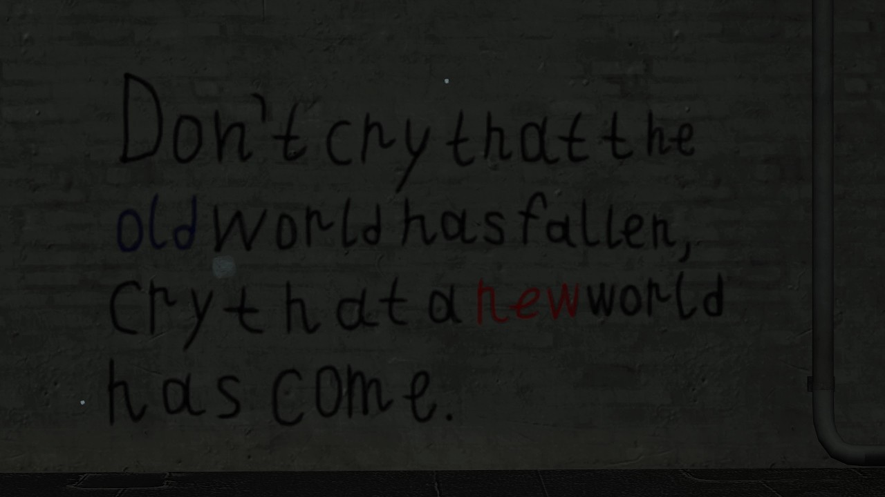 Goodby old world...