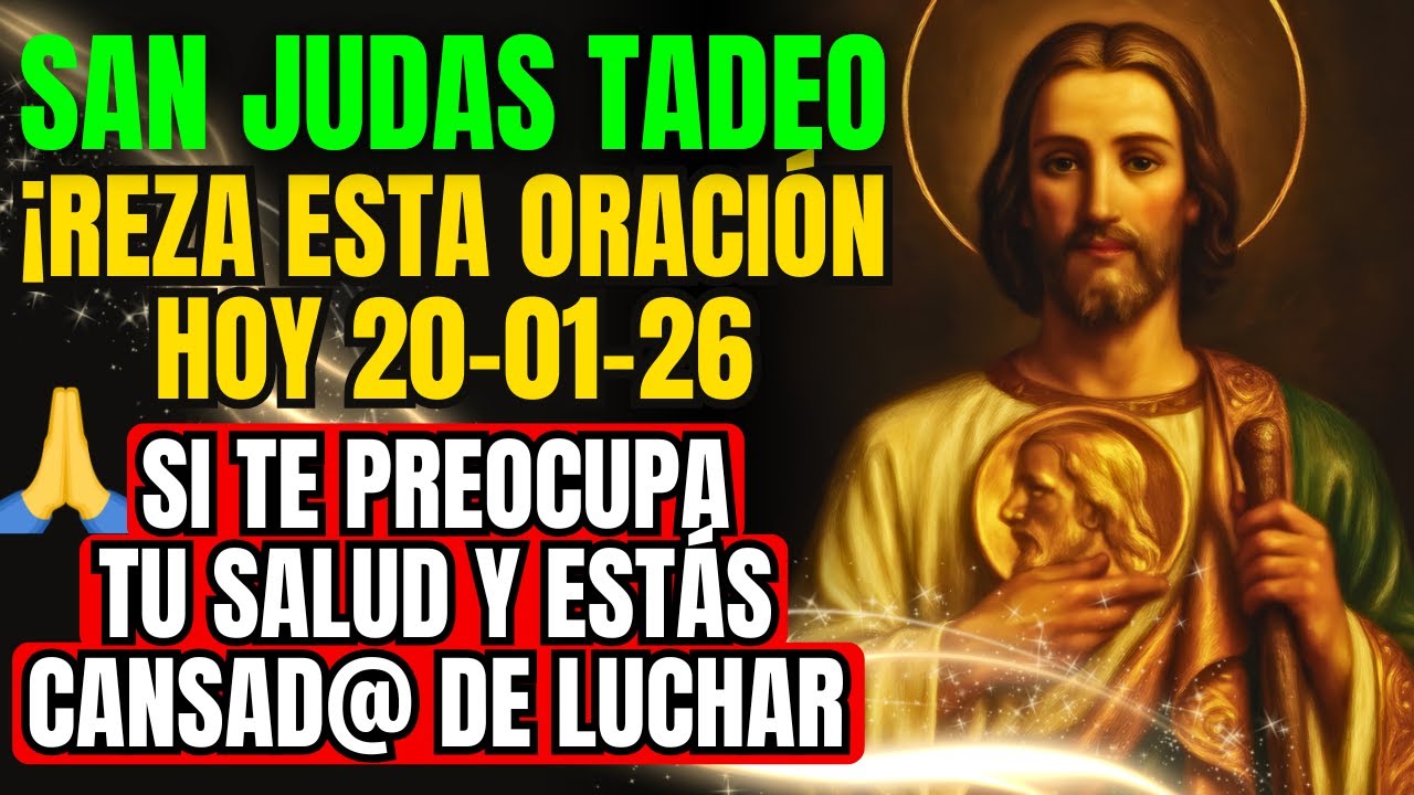 ORACIÓN A SAN JUDAS TADEO POR SANACIÓN Y FUERZA (cuerpo y mente) – MUY PODEROSA