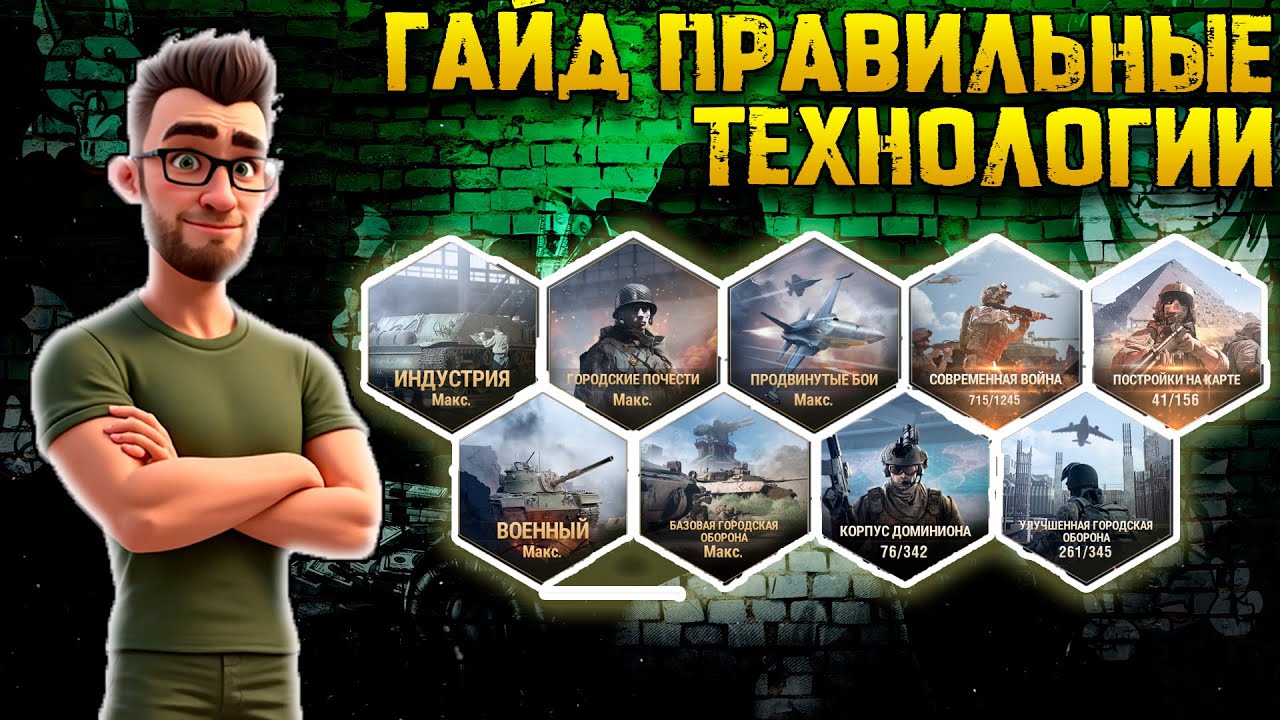 Гайд Правильные технологии на 2025 год | Warpath Ace Shooter