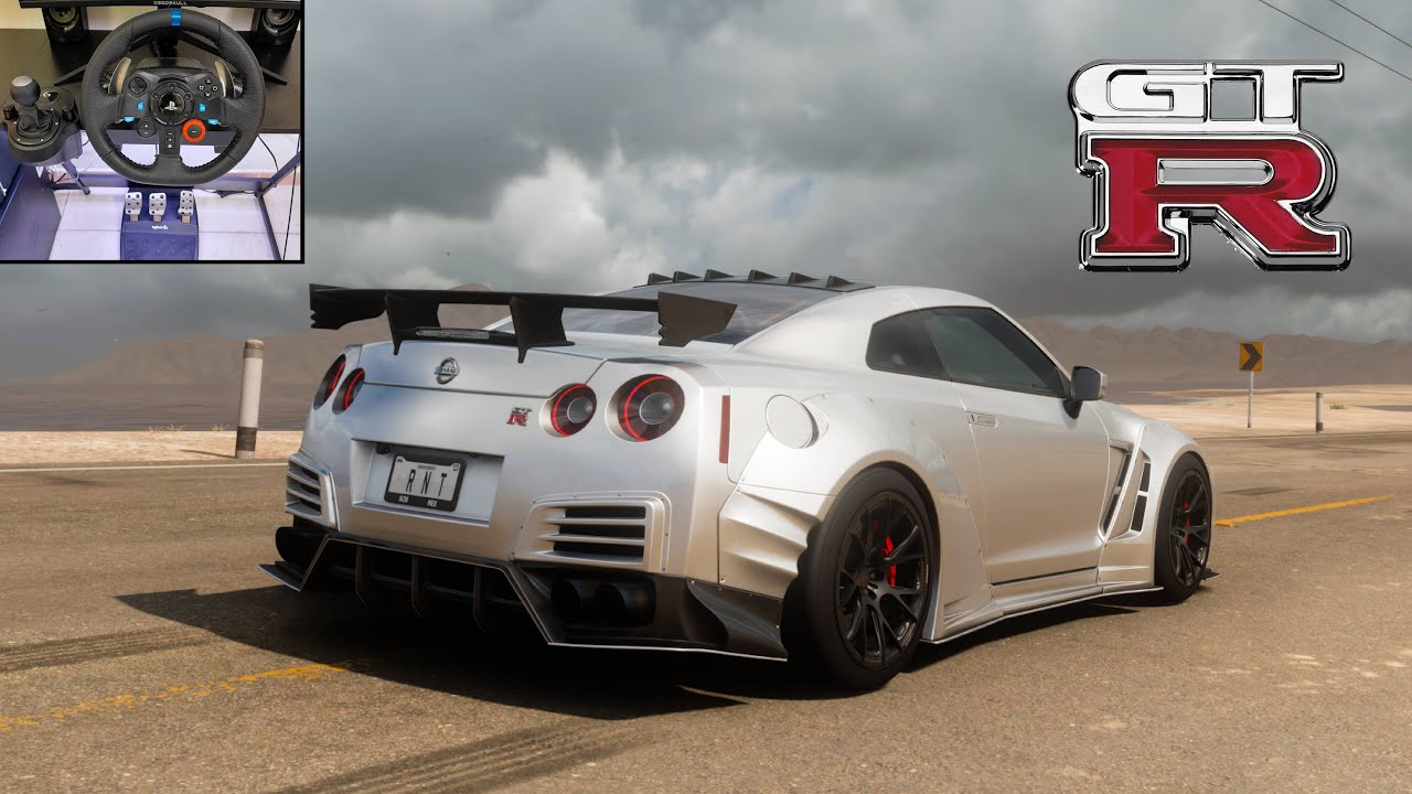 Nissan GTR R35 NISMO 1000+HP | Forza Horizon 5 | Logitech G29 Gameplay