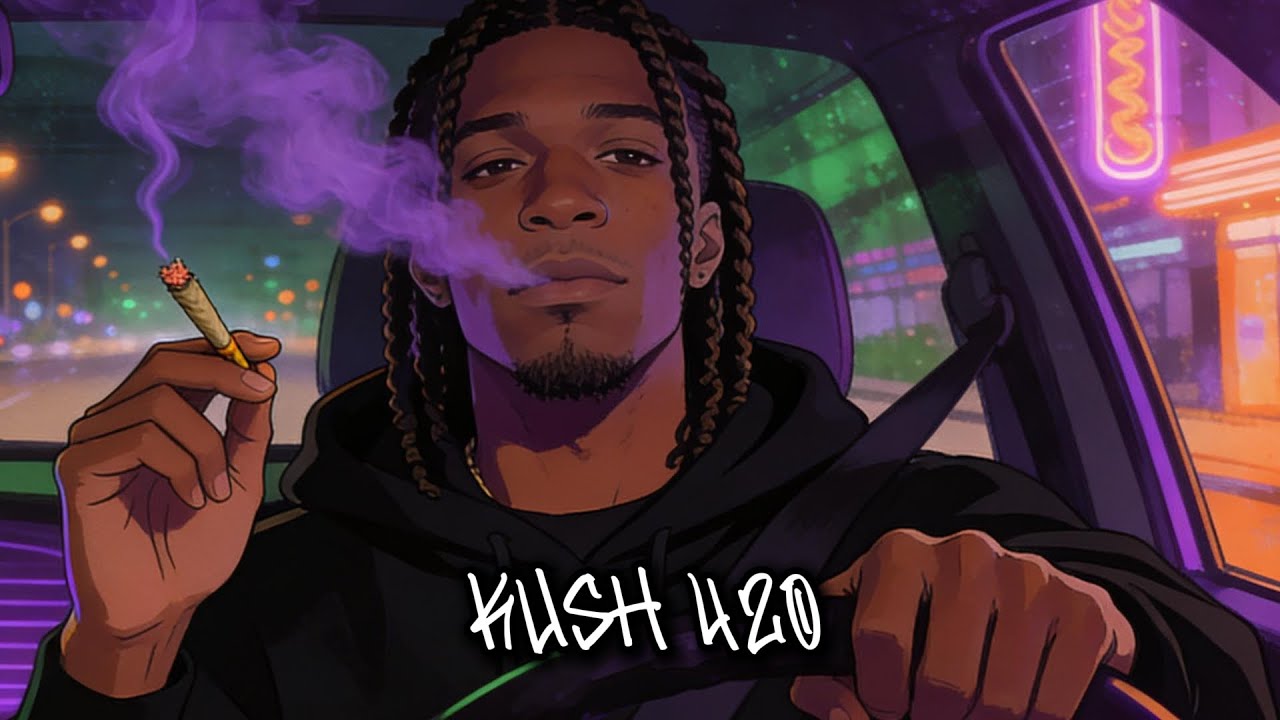 Cruisin' After Dark - 420 Music for Night Rides & Solo Vibes | Chill Rap x Blues Hip-Hop