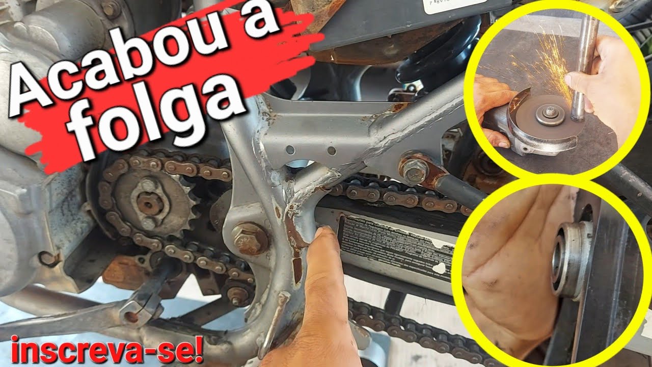 Acabei com a folga da balança sem trocar bucha