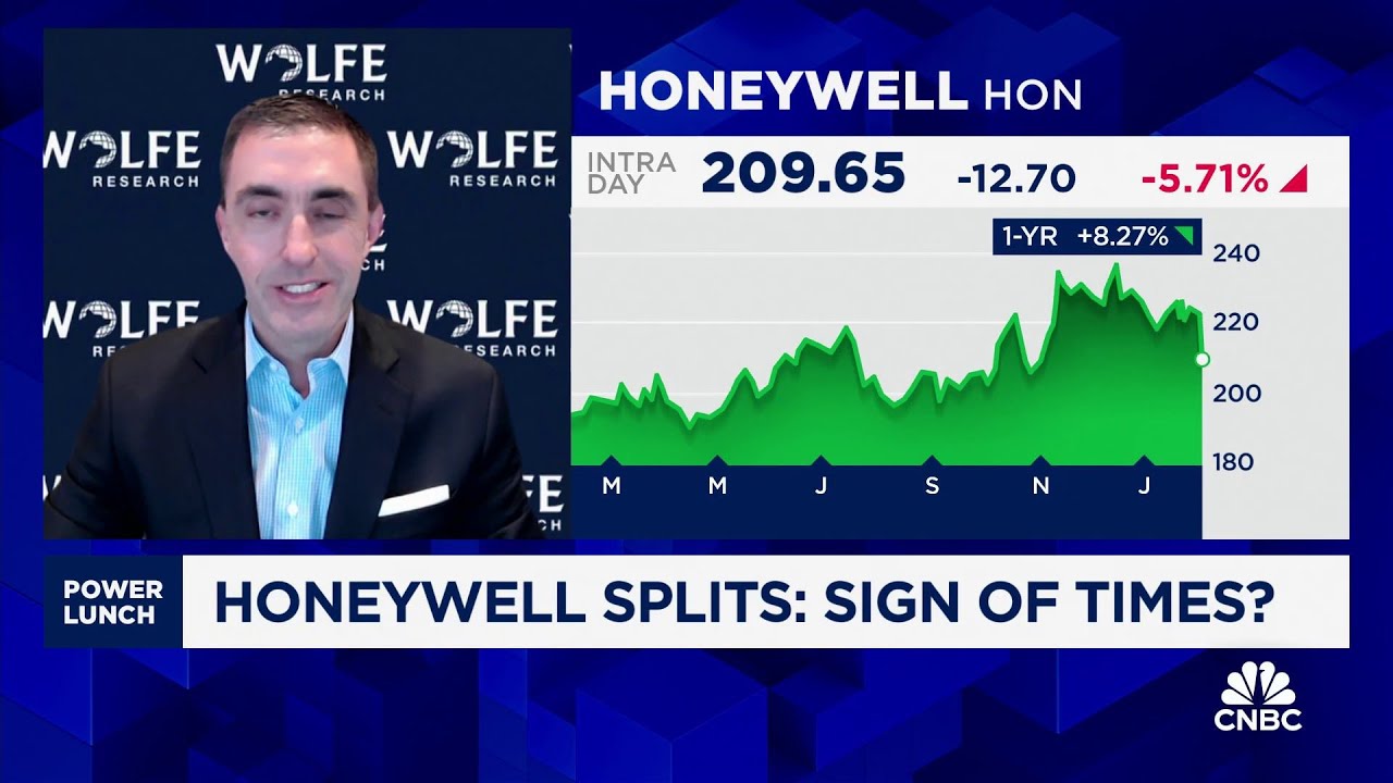 Spinoff trends like Honeywell's will continue, says Wolfe Research's Chris Senyek