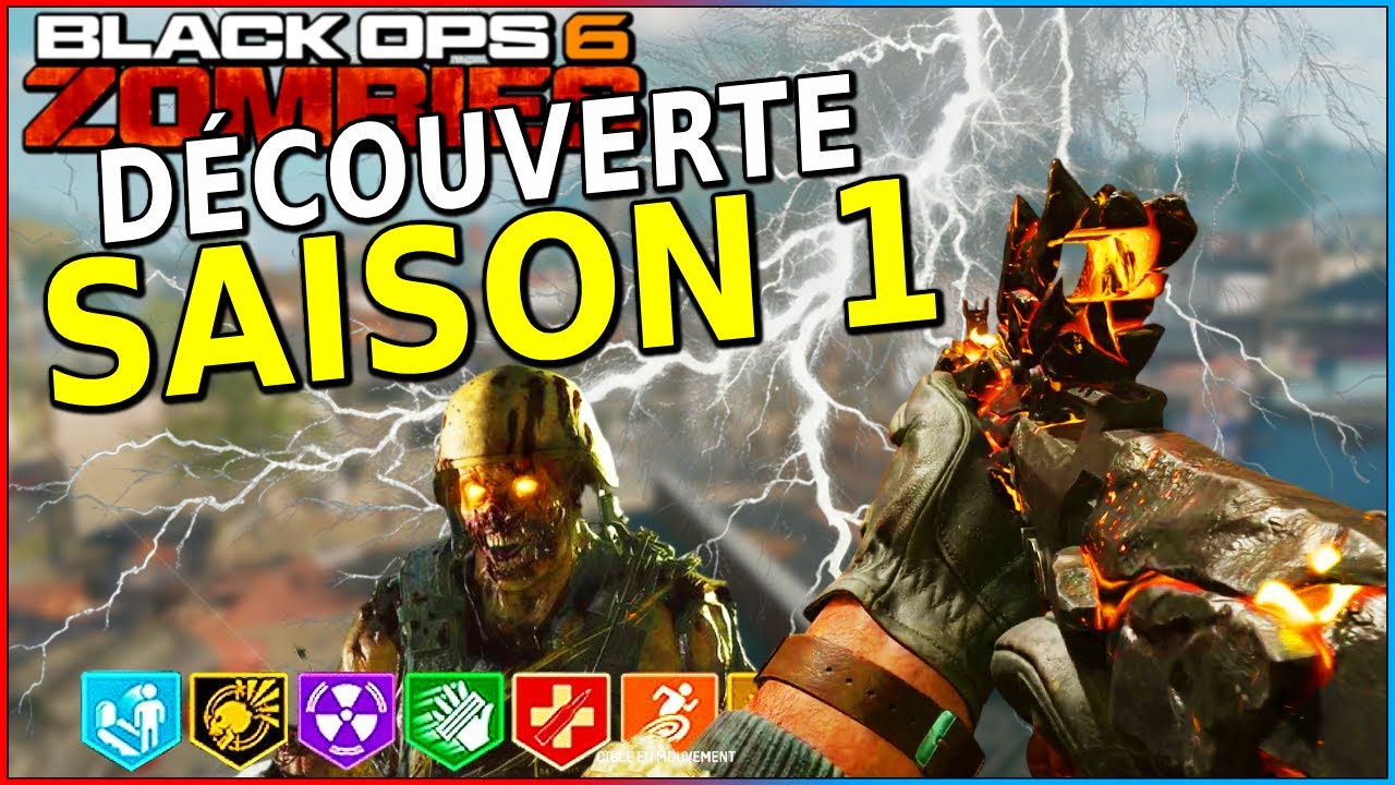 Découverte SAISON 1 DISPONIBLE (Secrets & Nouvelles Armes)  🔴 Black Ops 6 Zombies