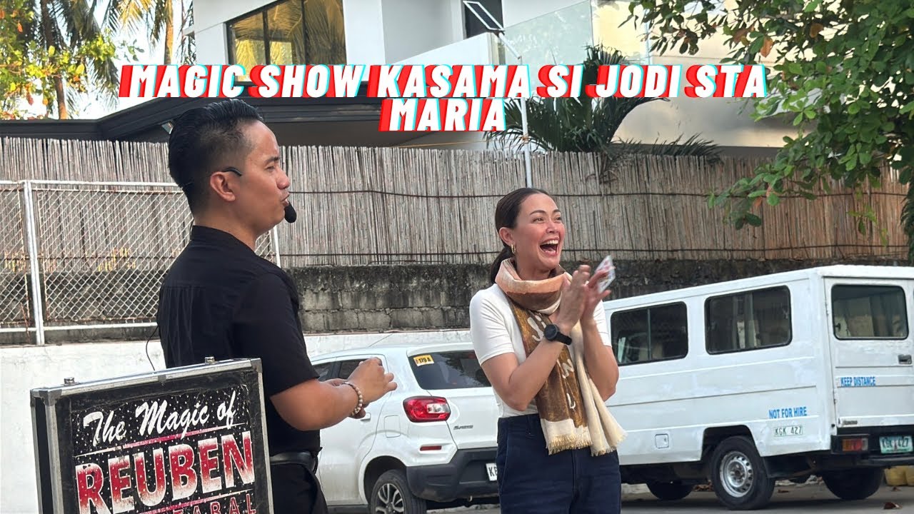 Magic show at Calabrian Children Foundation with Special Guest Jodi Sta. Maria