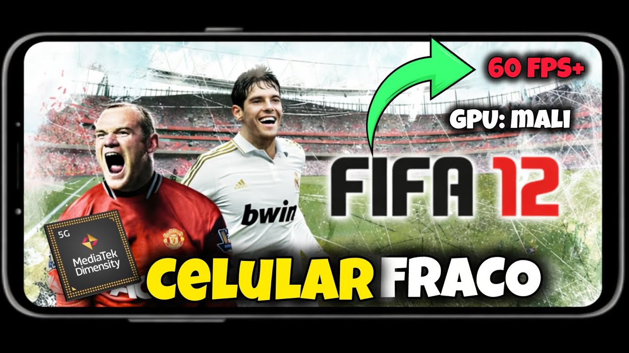FIFA 12 RODANDO LISO EM CELULAR FRACO | CONFIGURAÇÃO COMPLETA+ MEDIATEK MALI 