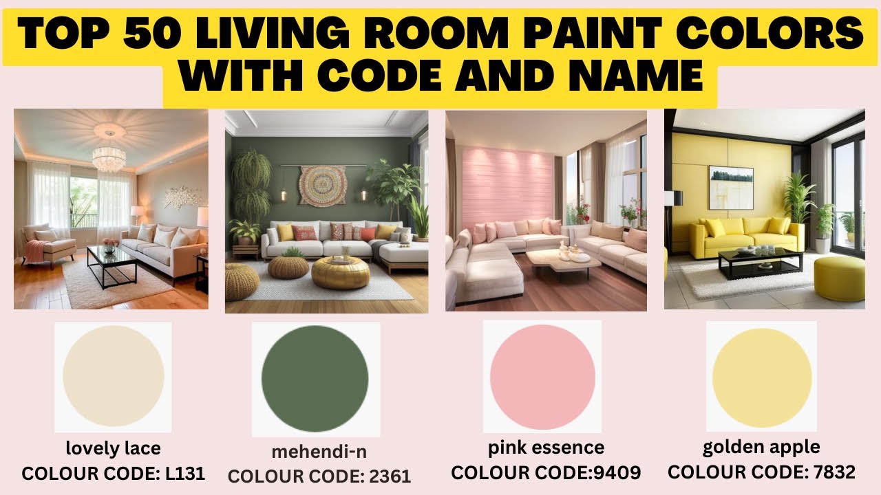 Asian Paints Colour Combination With Code 2025 | Living Room Paint Color Ideas With Colour Code