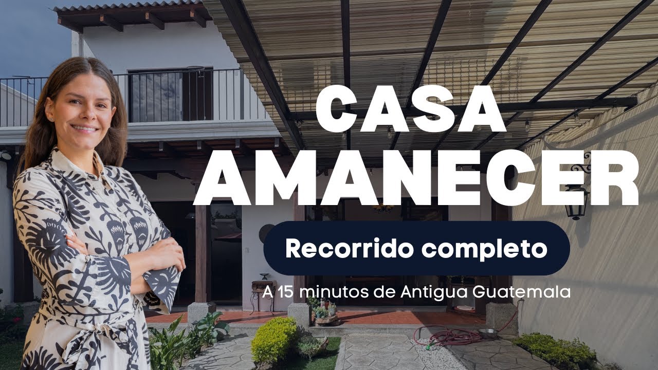 Increíble hogar, muy cerca de Antigua Guatemala