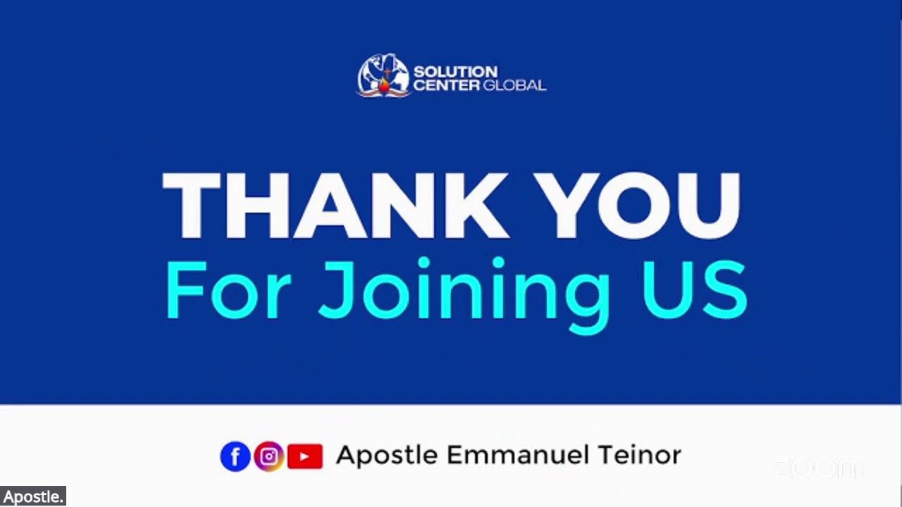 SOLUTION-FAST Mid-Day Prayer||APOSTLE EMMANUEL TEINOR||Monday,January.12th,2026