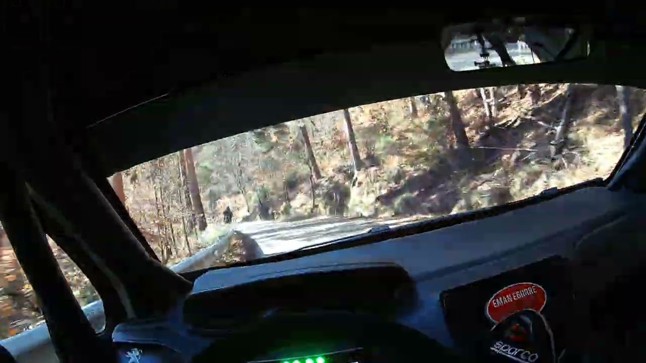 Iñaki Echeverría - Álvaro Castro. Canencia, Onboard Peugeot 208 R2