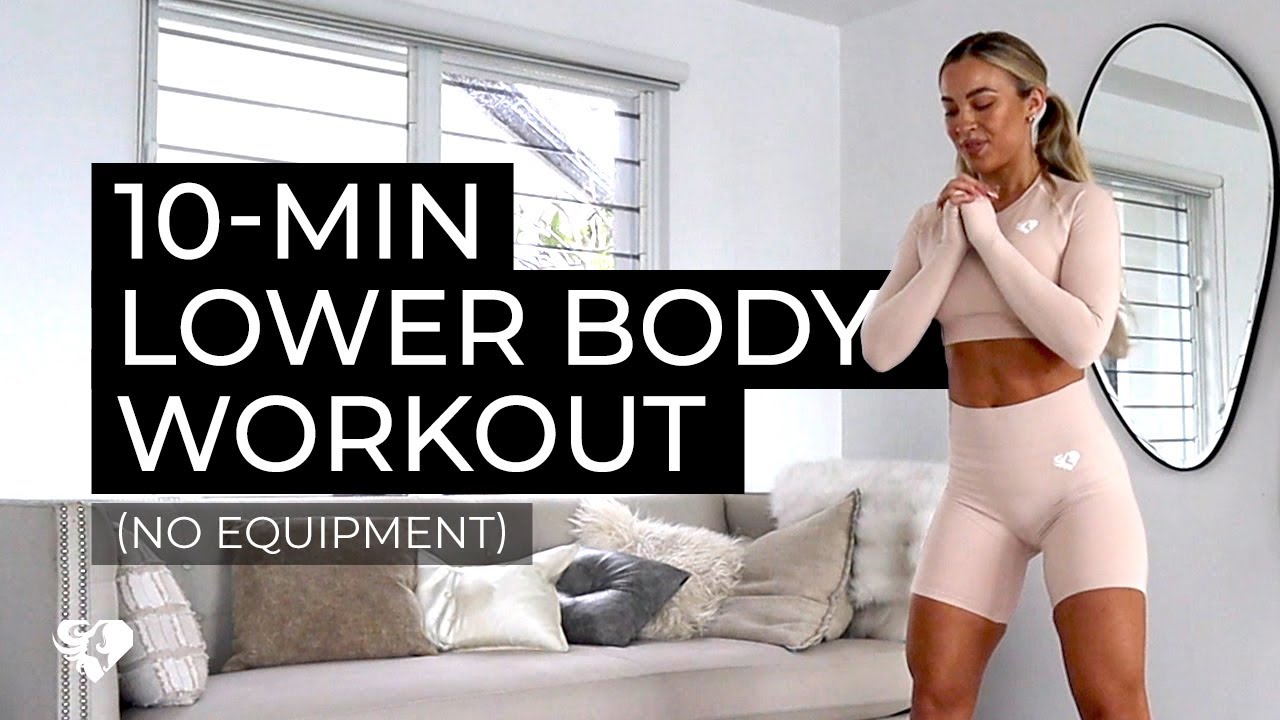 10-MIN LOWER BODY WORKOUT | by Tammy Hembrow